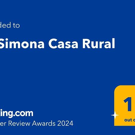 La Simona Casa Rural Perales del Puerto Exterior photo